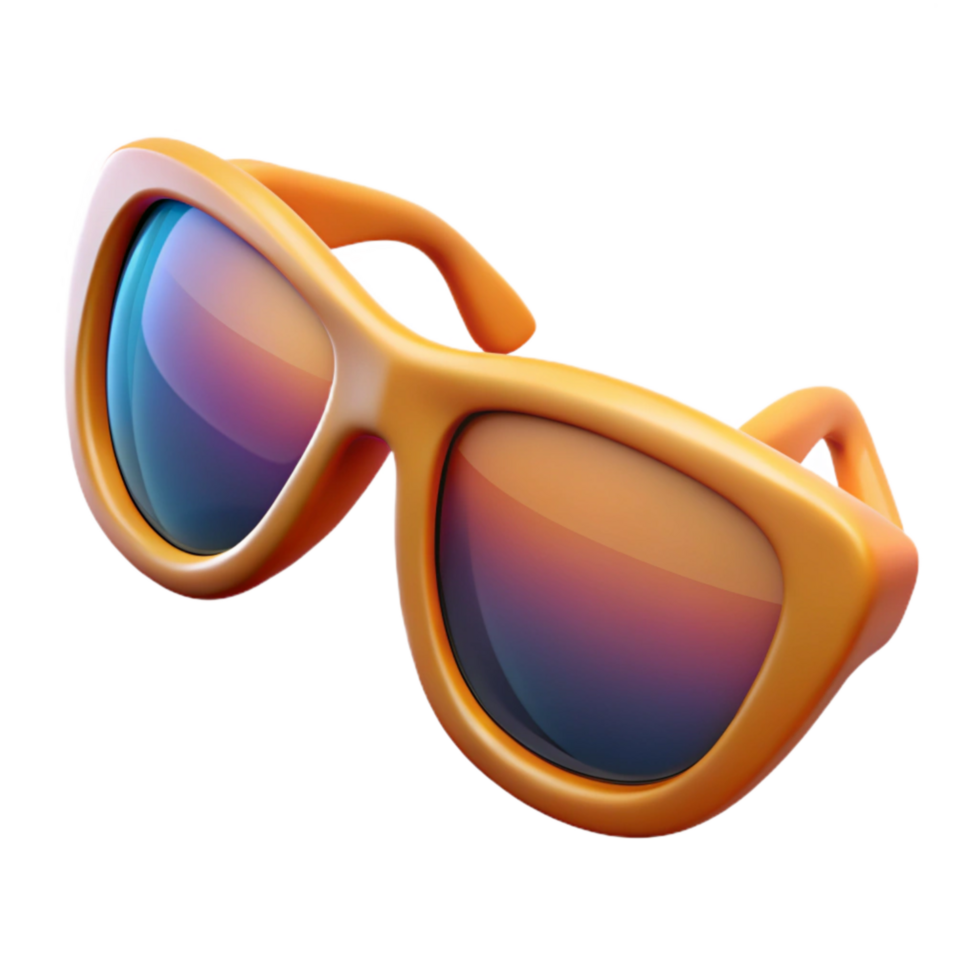 elegant traditionell stilvoll Sonnenbrille Seite Aussicht isoliert png
