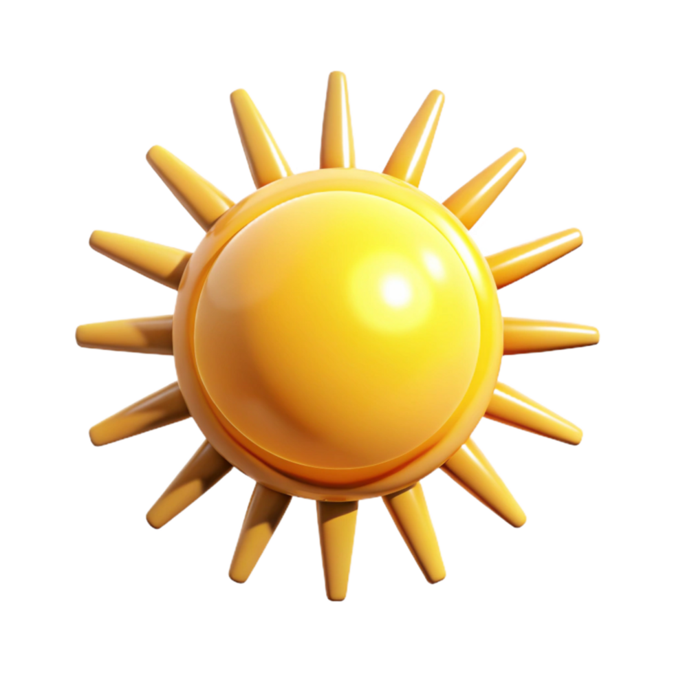 serene vintage Sun Flare Cutout with Bright Rays professional png