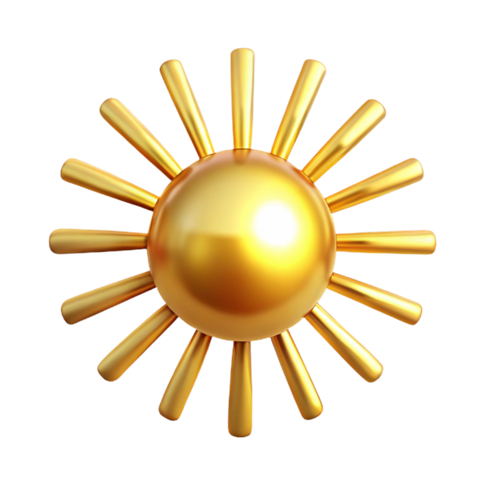 magnificent traditional Sunlight Rays Golden Beams Light Effect Transparent Background premium png