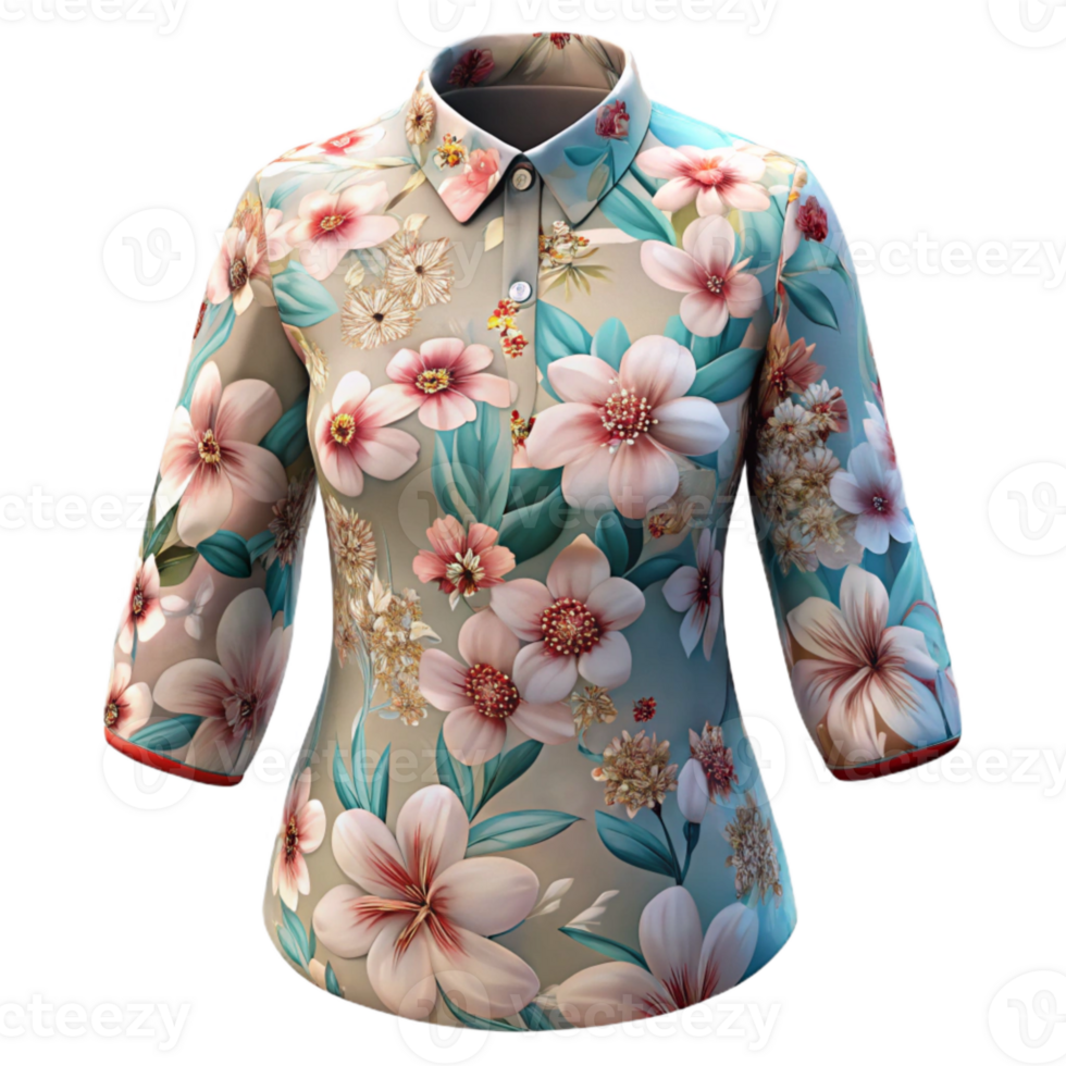 beautiful vintage Sustainable Fashion Pattern Floral Transparent Background png