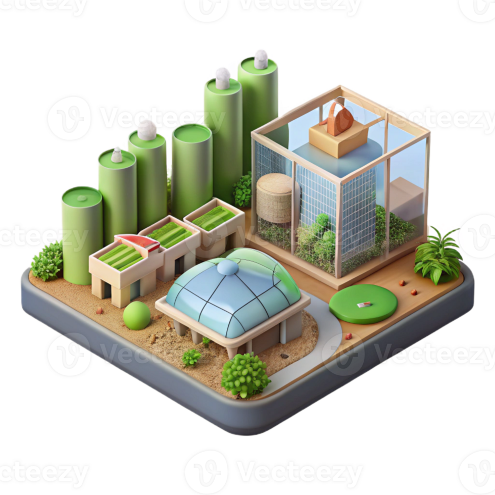 beautiful traditional Sustainable Urban Farming Techniques Diagram Transparent Background detailed png