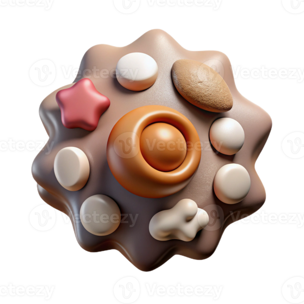beautiful abstract Symbolic Representation of Creativity Isolated Element high quality png