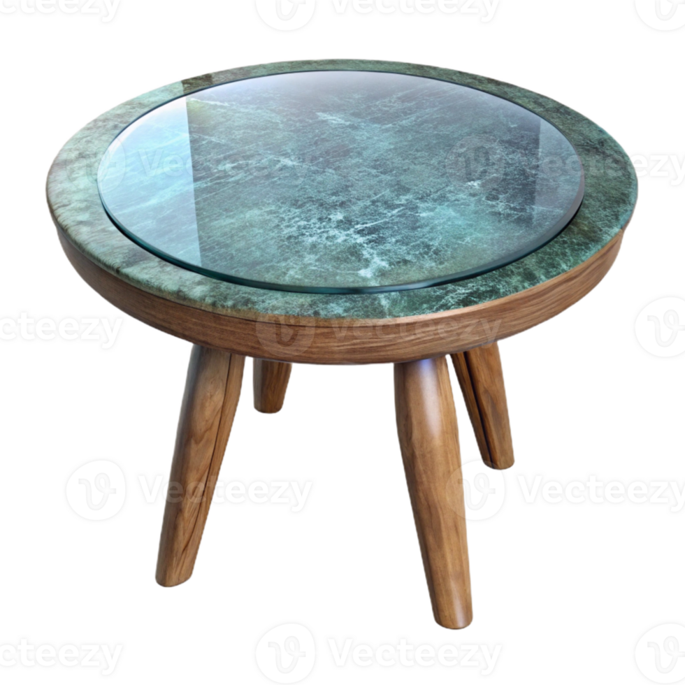 impressive classic Table Glass Top Isolated Cutout png