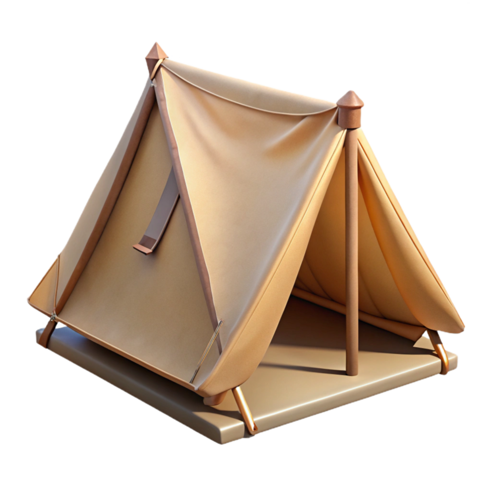 vibrant abstract Tent with Open Flap Transparent Background exclusive png