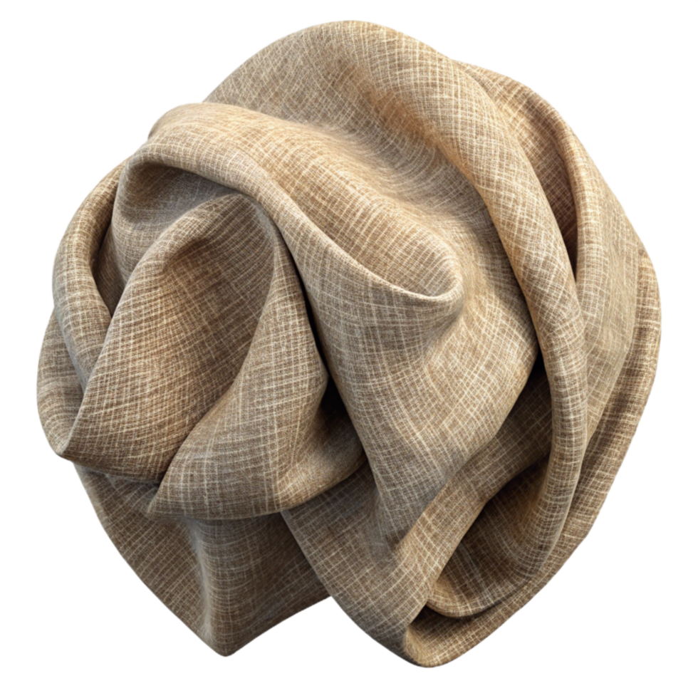 wonderful classic Texture of Fabric Close Up Linen Weave Isolated professional png