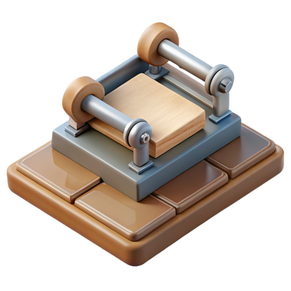 magnificent minimalist Tile Cutter Manual Isolated on Transparent Background professional png