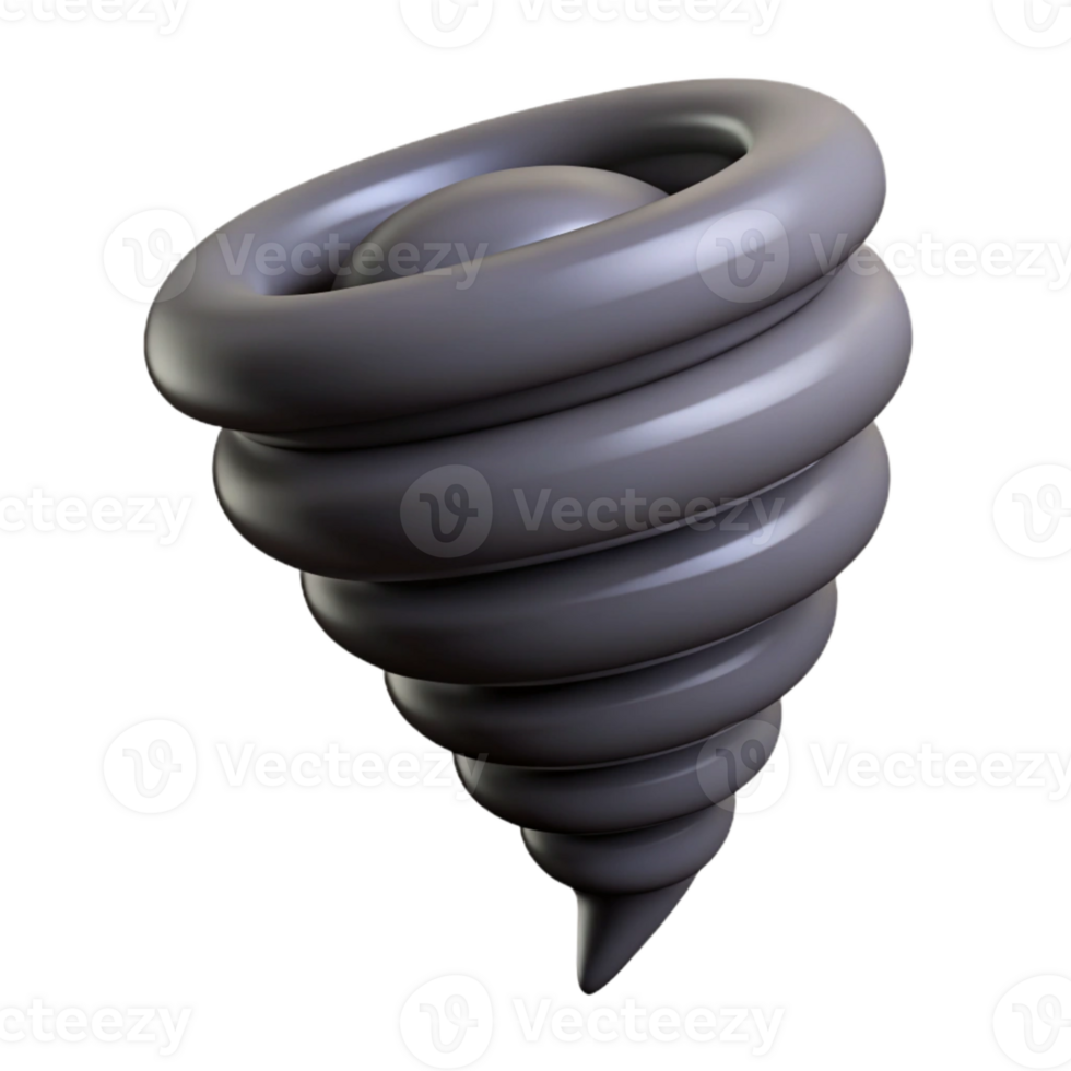extraordinary contemporary Tornado Vortex Dark Gray Isolated Element authentic png
