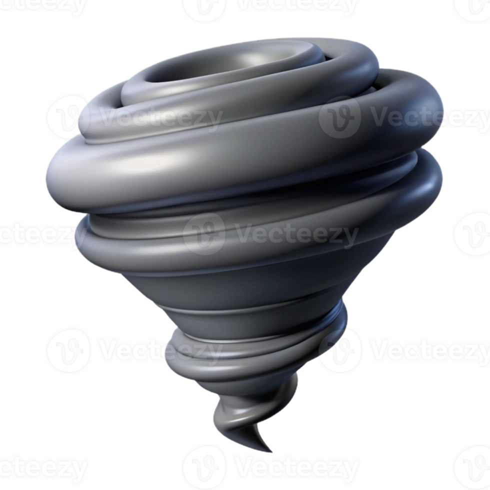 extraordinary contemporary Tornado Vortex Swirling Transparent Background Dark Gray high resolution png