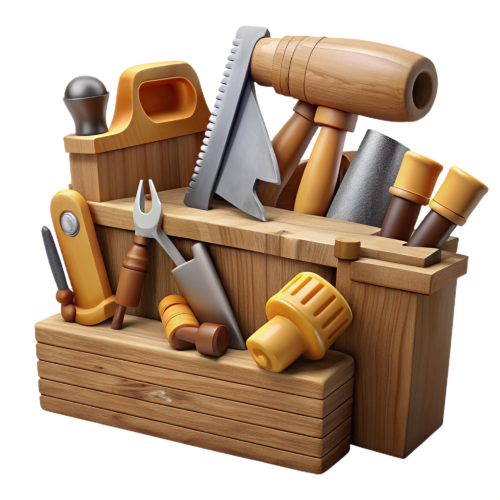 magnificent traditional Traditional Woodworking Tools Collection Cutout high resolution png