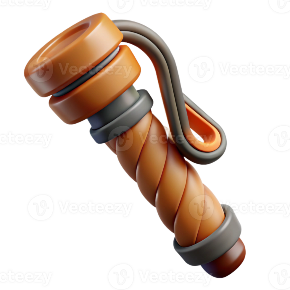 elegant modern Trekking Pole Grip Detail Cutout premium png