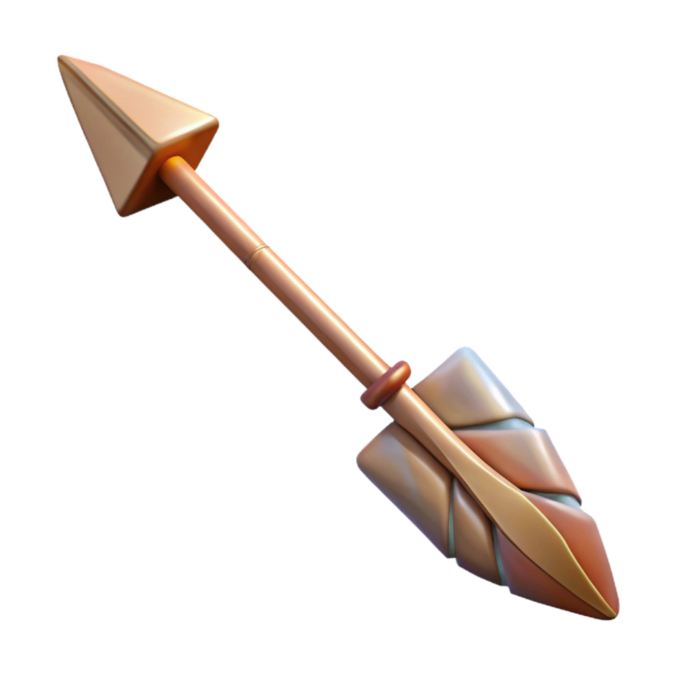 beautiful modern Tribal Arrow Isolated Element high resolution png