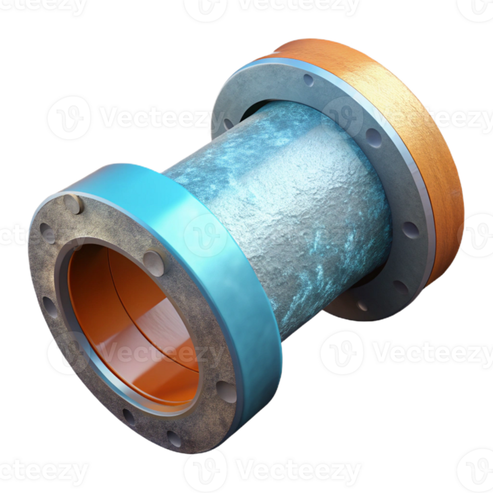 wonderful vintage Underwater Pipeline Joint Seal Isolated with Waterproofing Material high quality png