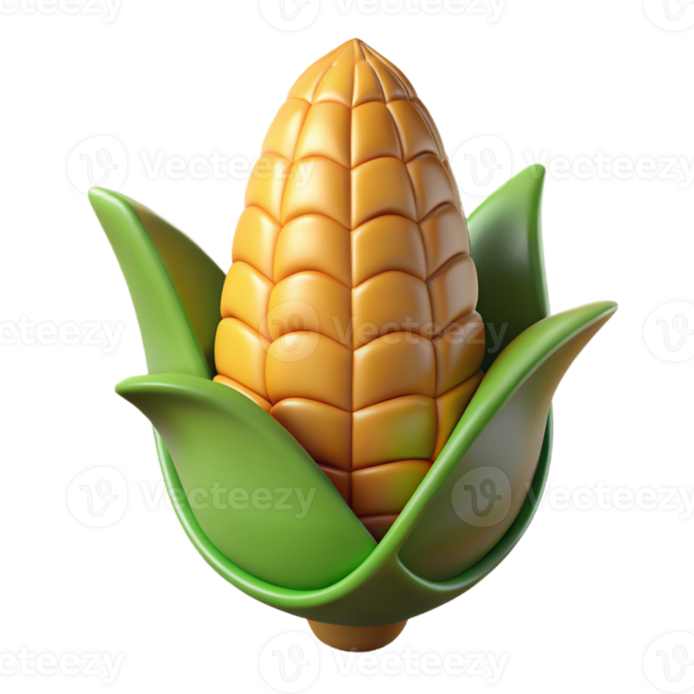 impressive minimalist Vibunzi Corn Kwanzaa Symbol Transparent Background premium png