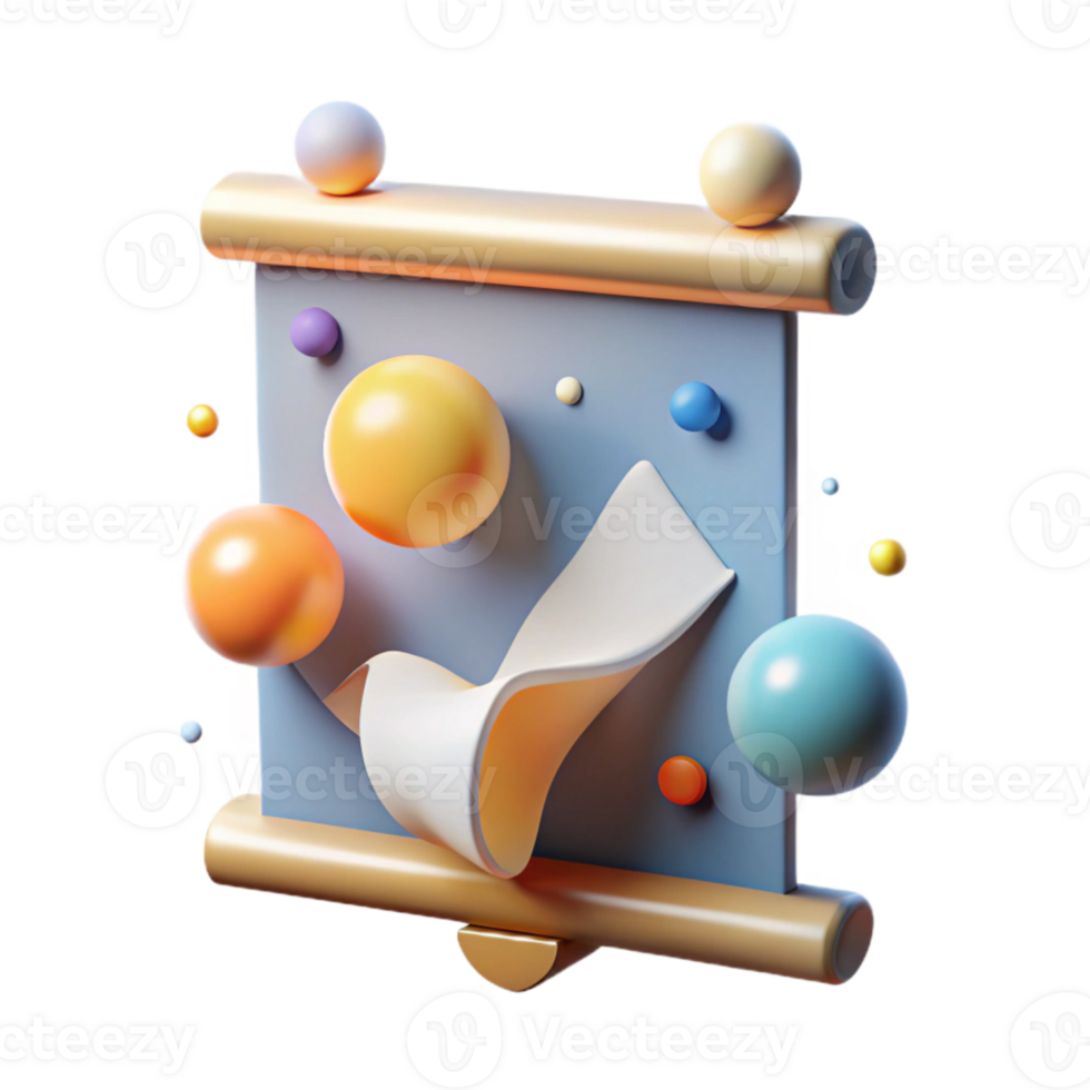 wonderful classic Virtual Event Banner with Abstract Shapes Transparent Background original png