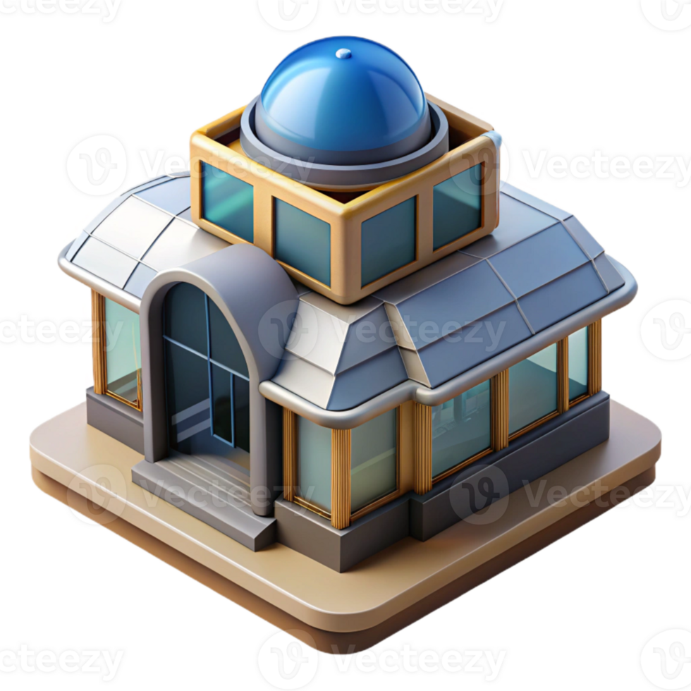 elegant contemporary Vr Architectural Design Transparent Background detailed png