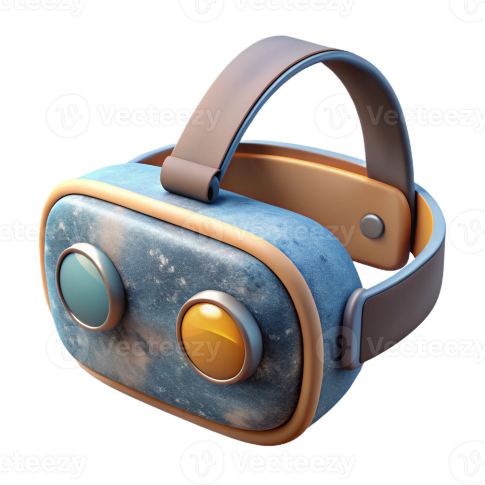 magnificent classic Vr Headset with Customizable Settings Isolated genuine png