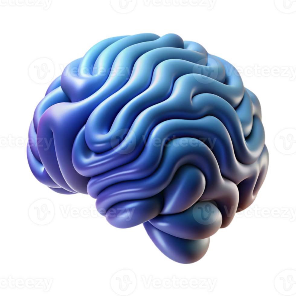 elegant contemporary Abstract Brain Waves Pattern Cutout professional png