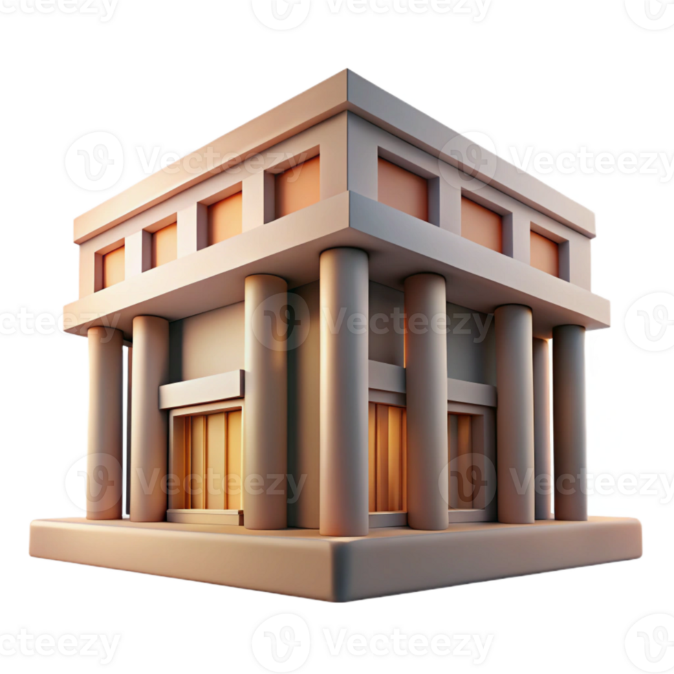 serene traditional Abstract Building Facade Daytime Lighting exclusive png