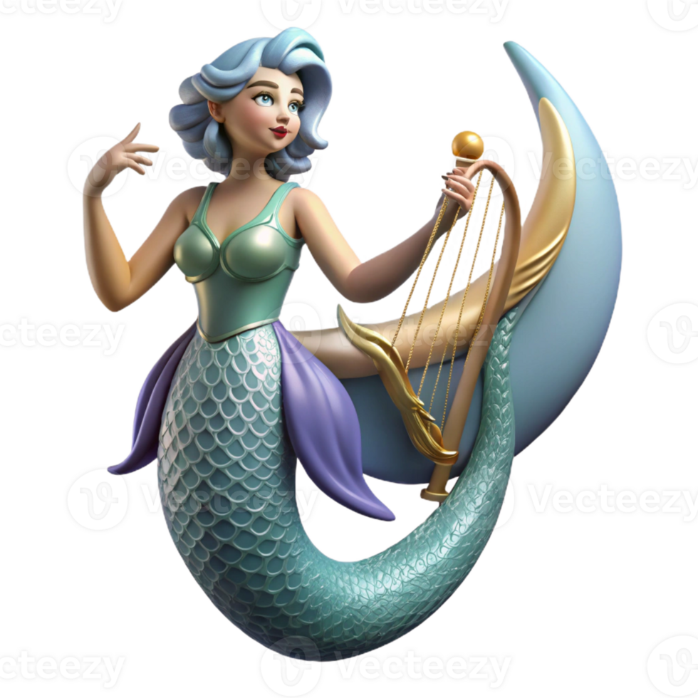 impressive contemporary Elegant Siren Luring Sailors original png