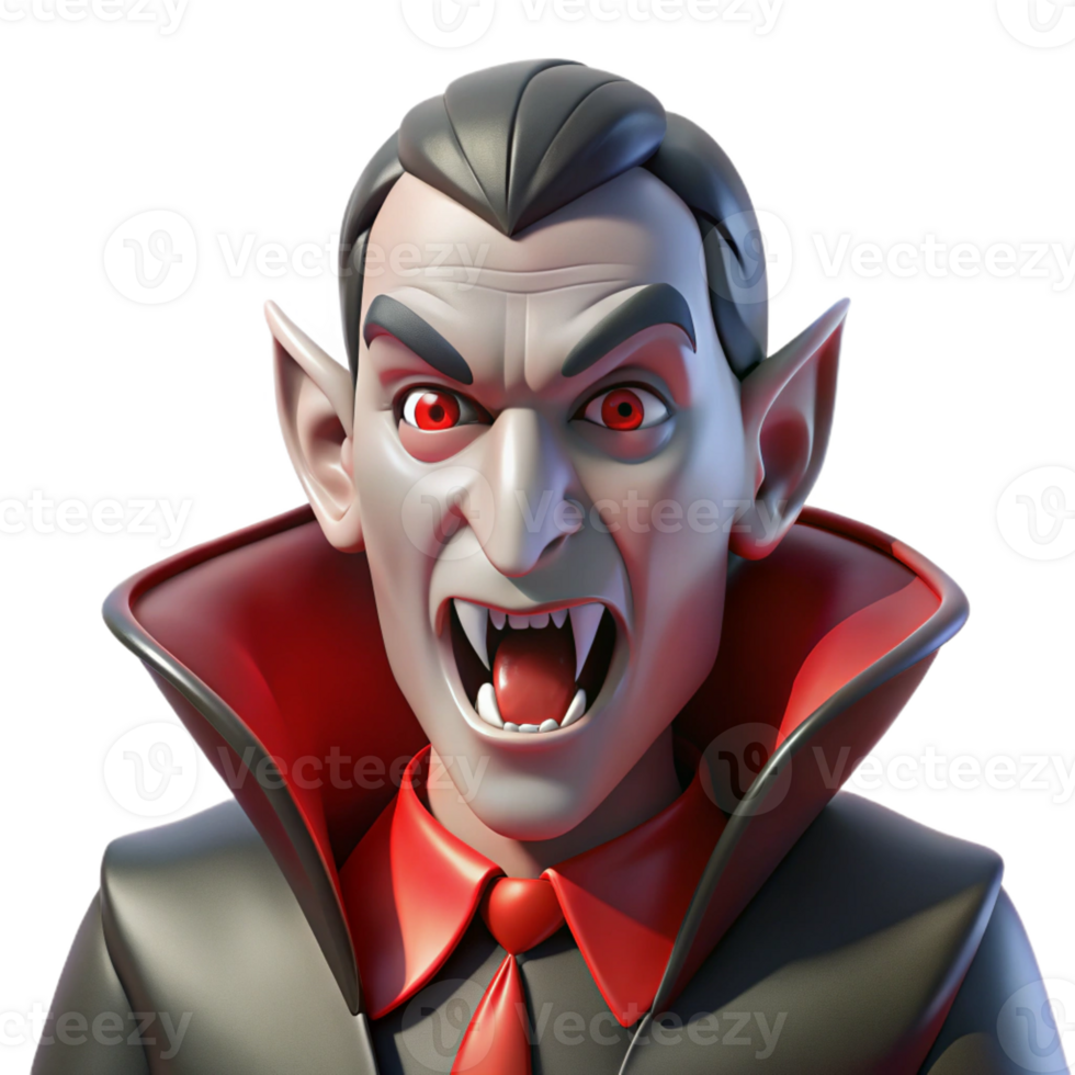 serene artistic Portrait of a Seductive Vampire with Pier exclusive png