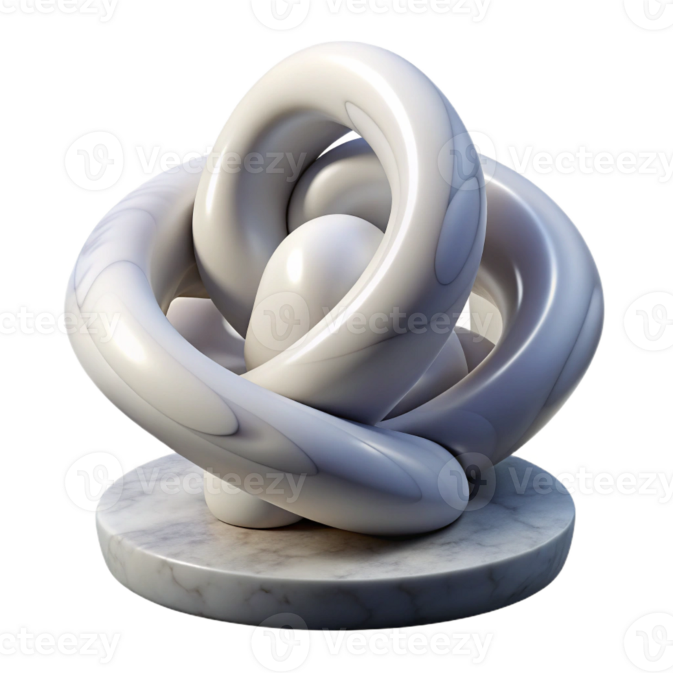 wonderful modern Abstract Sculpture Symbolic Meaning Transparent genuine png