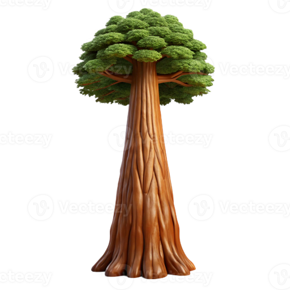 wonderful artistic A Giant Sequoia Tree Reaching Towards the H authentic png