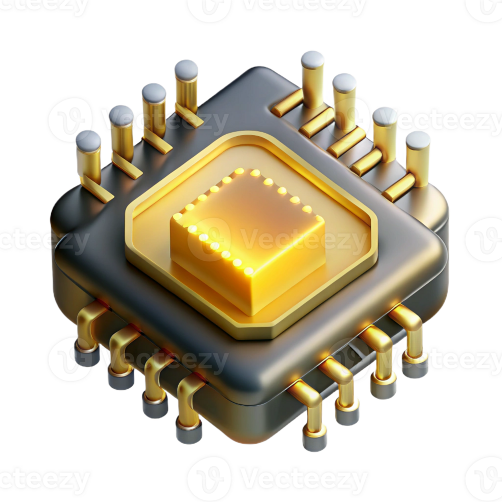 magnificent rustic A Single Microchip Magnified to Reveal I high resolution png