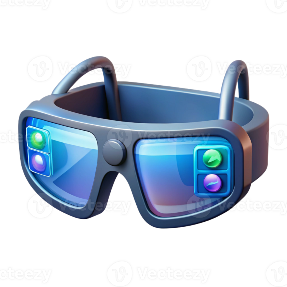 extraordinary abstract A Pair of Augmented Reality Glasses Displ premium png