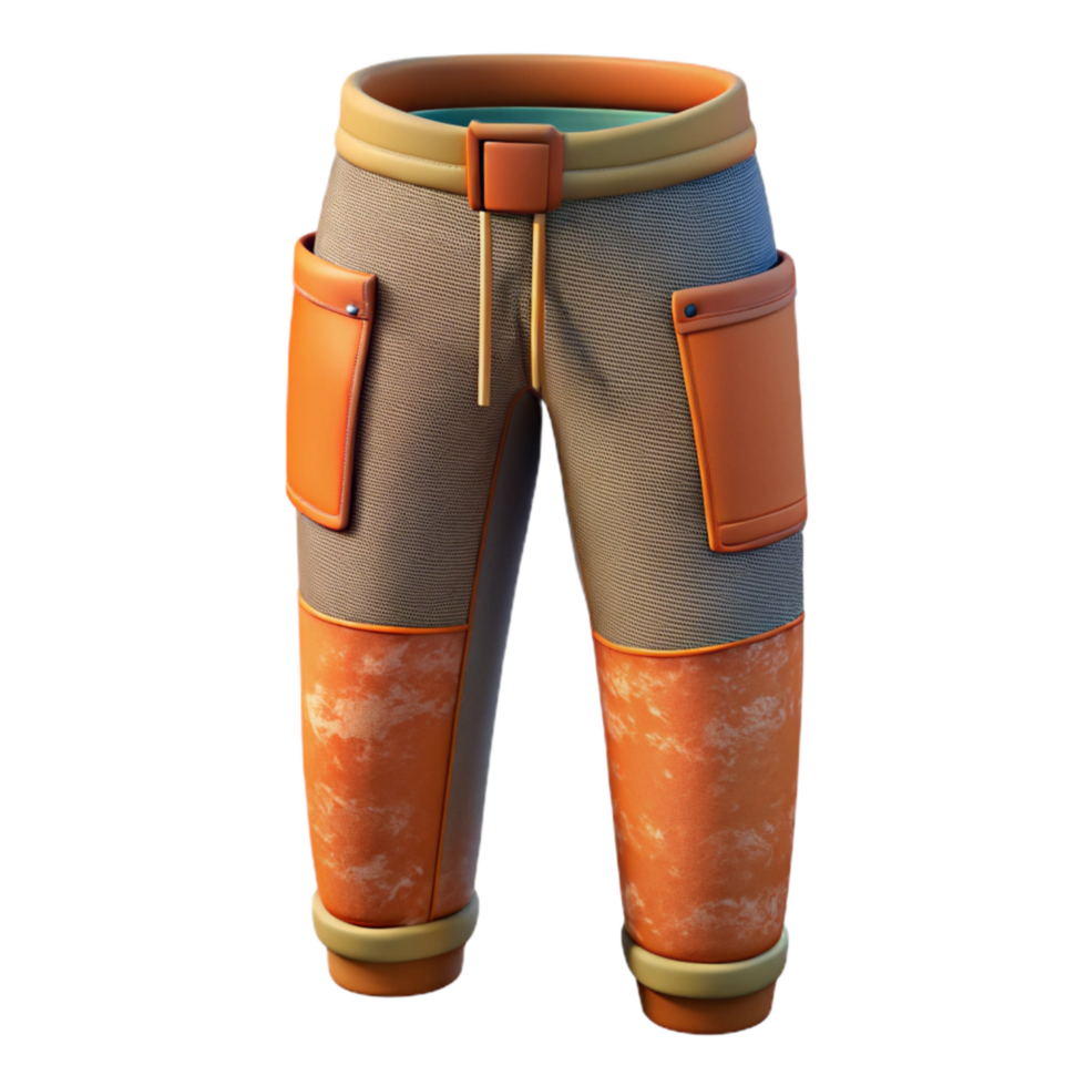 elegant classic Adaptive Pants Adjustable Waistband Transparent Background authentic png