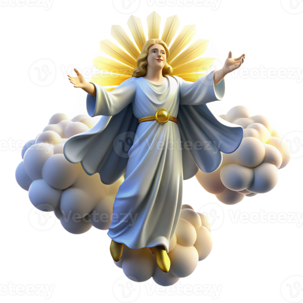 extraordinary artistic A Celestial Being Descending from the Heav authentic png