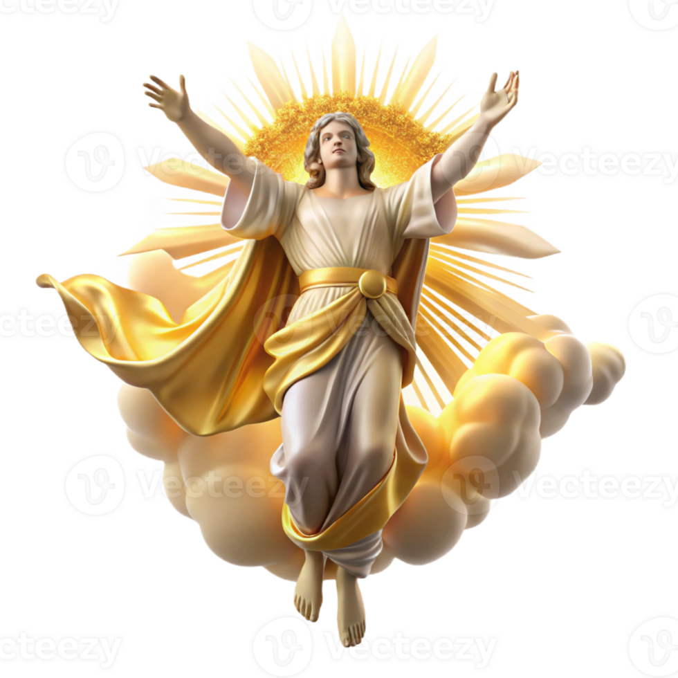 wonderful classic A Celestial Being Descending from the Heav professional png
