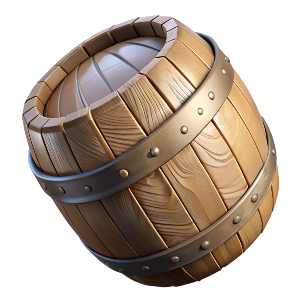 extraordinary abstract Aged Wooden Barrel Top View Element original png