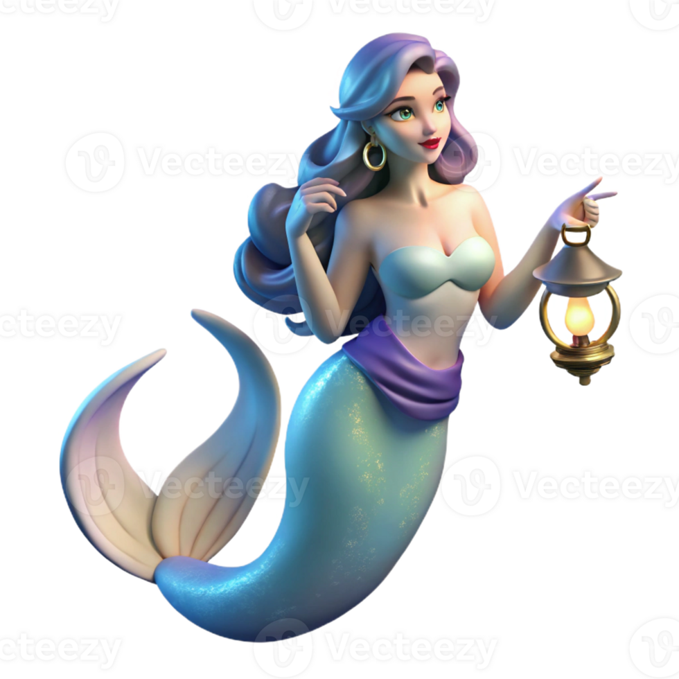 vibrant traditional Siren Luring Sailors to Doom professional png