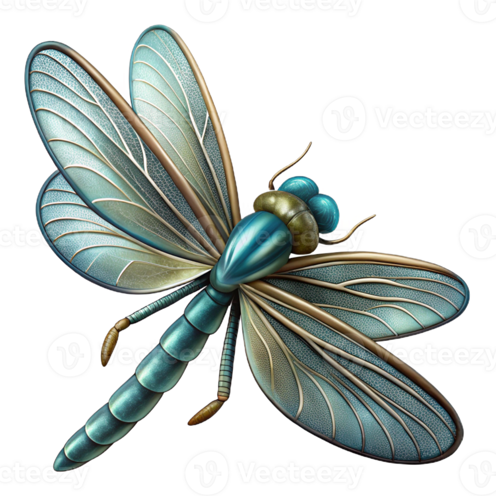 elegant rustic A Close Up of a Dragonfly S Wings Intri professional png