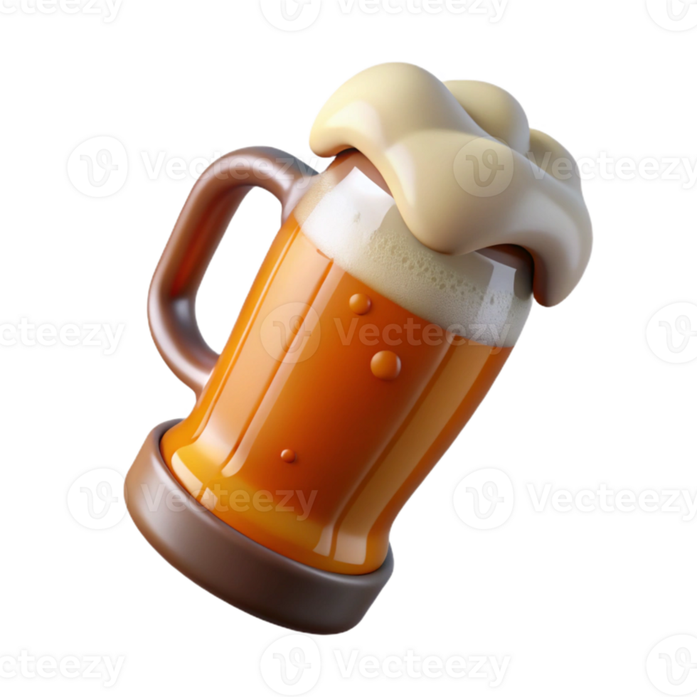 wonderful vintage Amber Ale with Visible Carbonation Cutout professional png