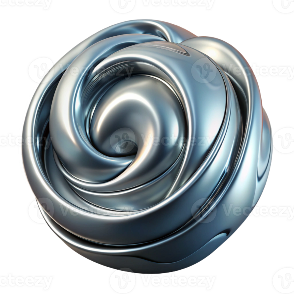 dramatic traditional A Swirling Mass of Liquid Chrome Reflect authentic png