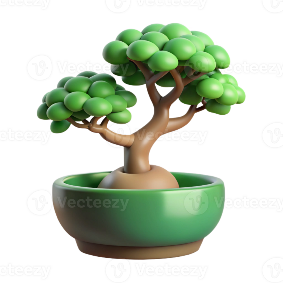 elegant artistic Bonsai Tree in Soft Light exclusive png