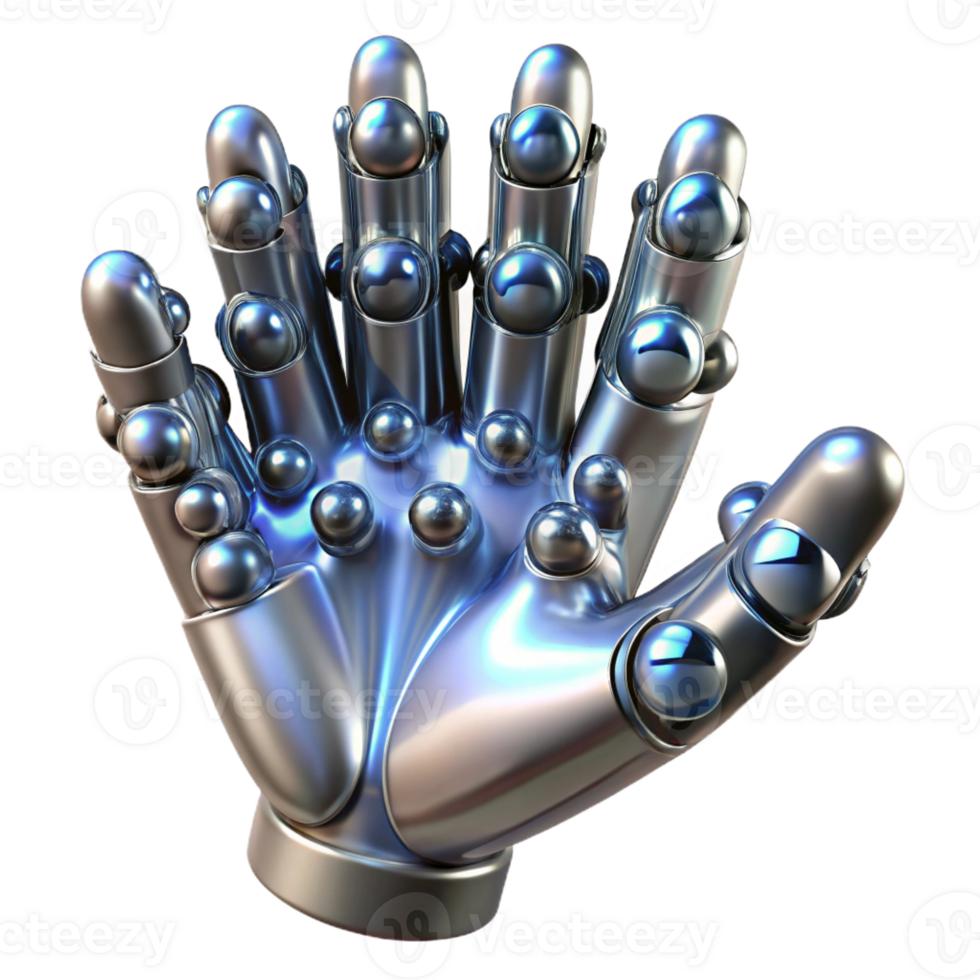 magnificent modern A Swarm of Nanobots Forming a Human Hand high quality png