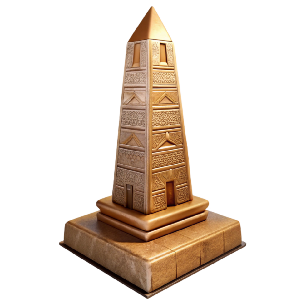 dramatic minimalist Ancient Egyptian Obelisk Hieroglyphics exclusive png