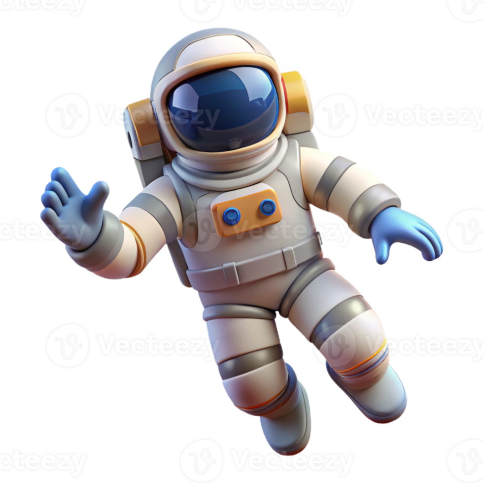 wonderful minimalist A Lone Astronaut Floating in Space Deta premium png