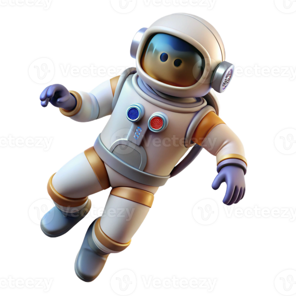 extraordinary artistic A Lone Astronaut Floating in Space Deta professional png
