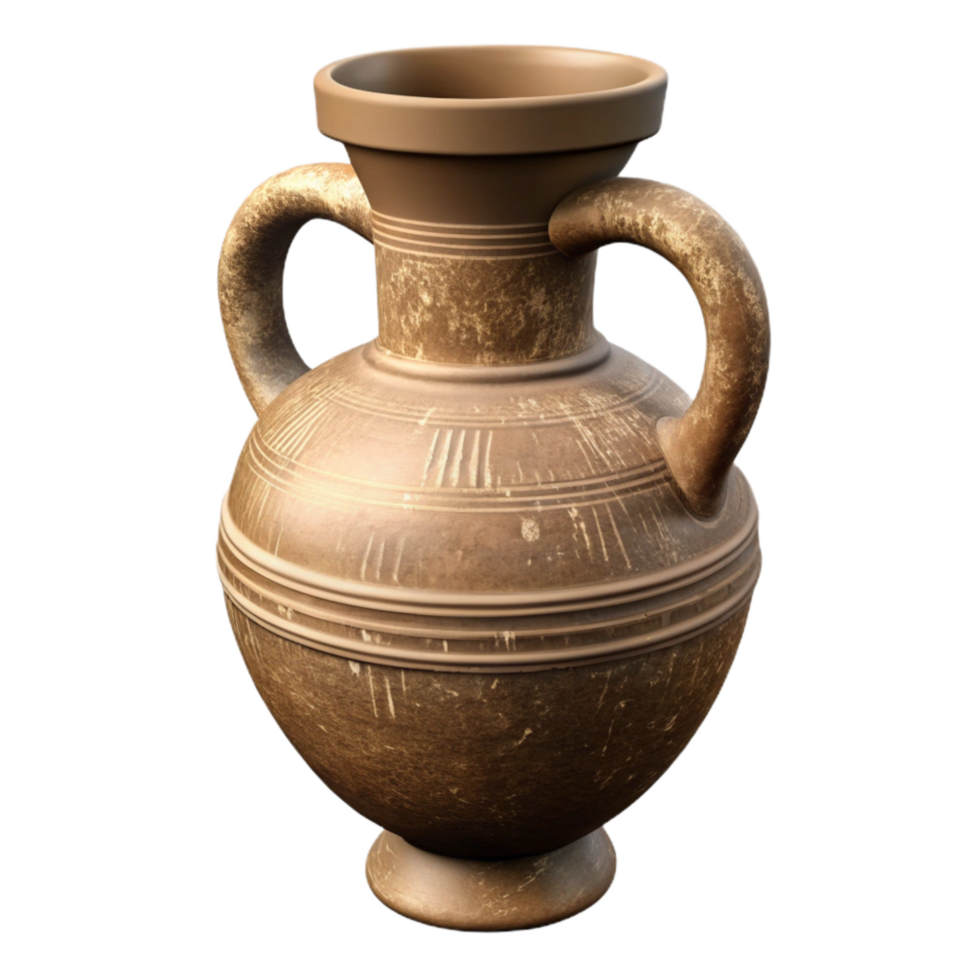 extraordinary classic Ancient Greek Amphora Silhouette Cutout exclusive png
