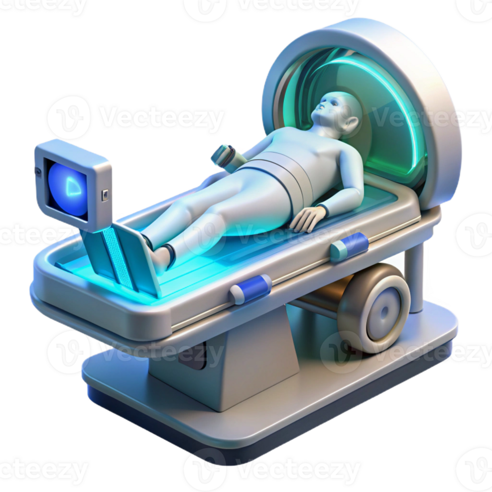 wonderful artistic A Futuristic Medical Bay Filled with Ad high quality png