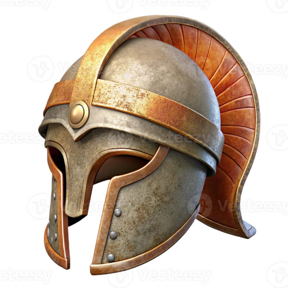 extraordinary minimalist Ancient Roman Helmet Element png