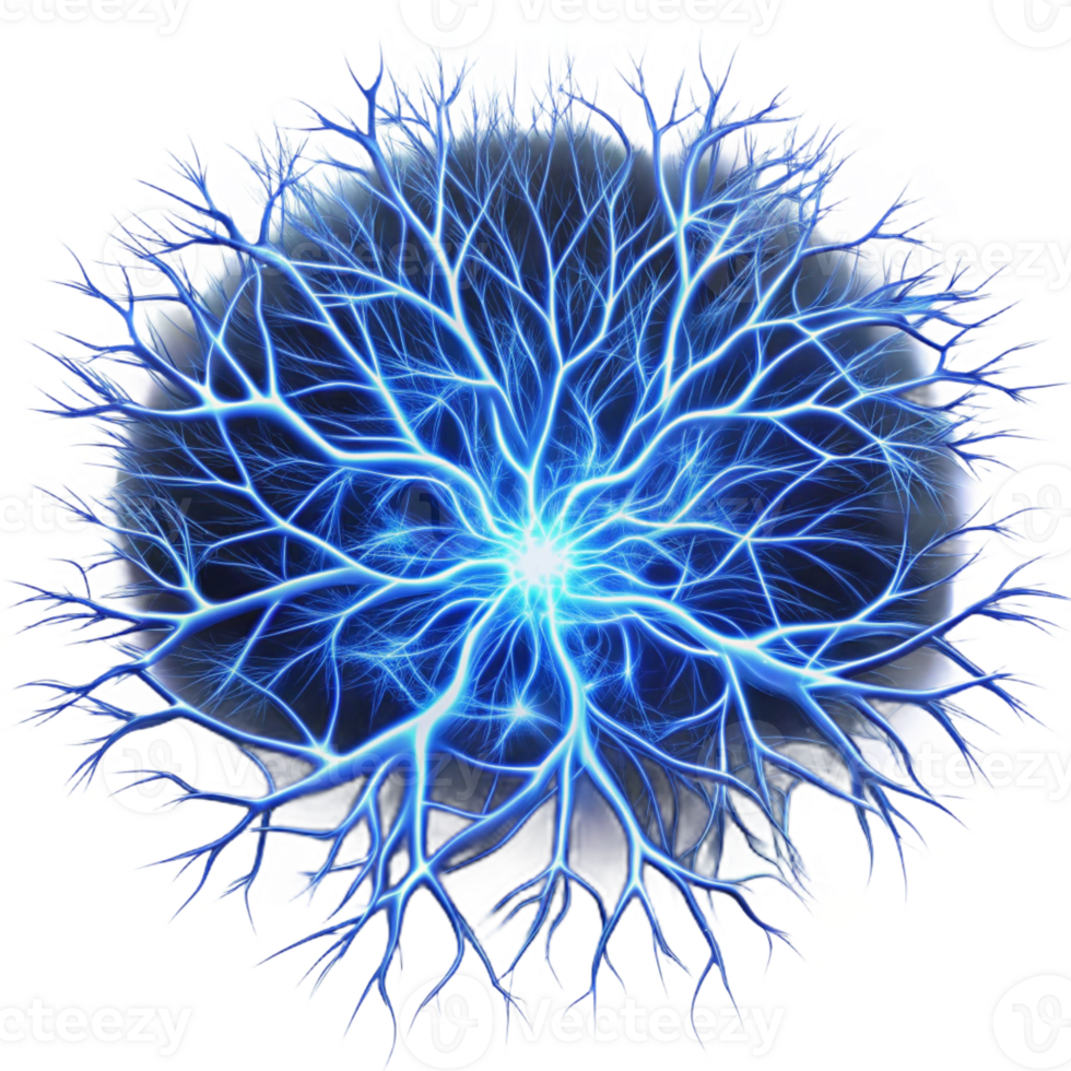 serene artistic Glowing Fractal Network exclusive png