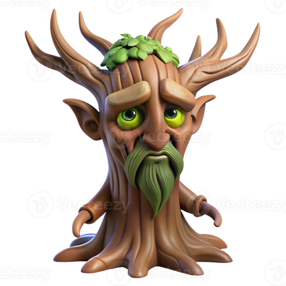 impressive artistic A Wise Old Talking Tree Dappled Forest Li original png