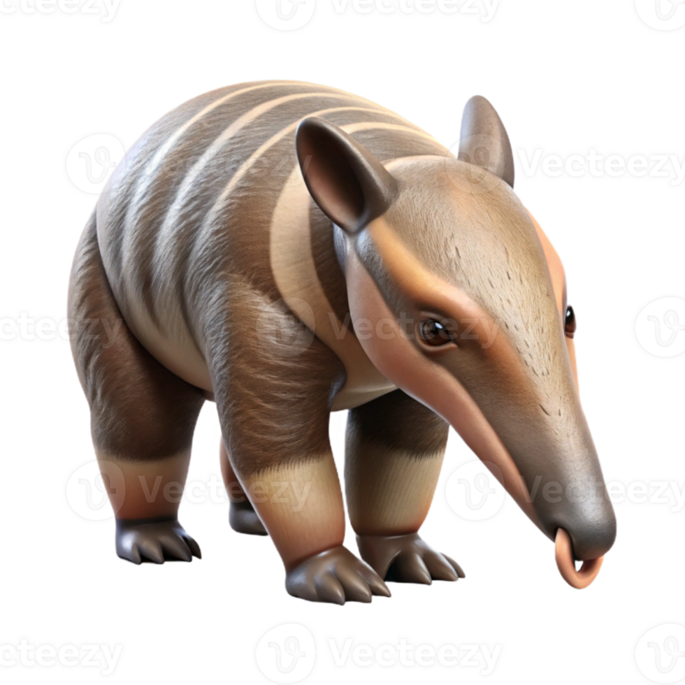 wonderful modern Anteater Sniffing for Ants Cutout original png