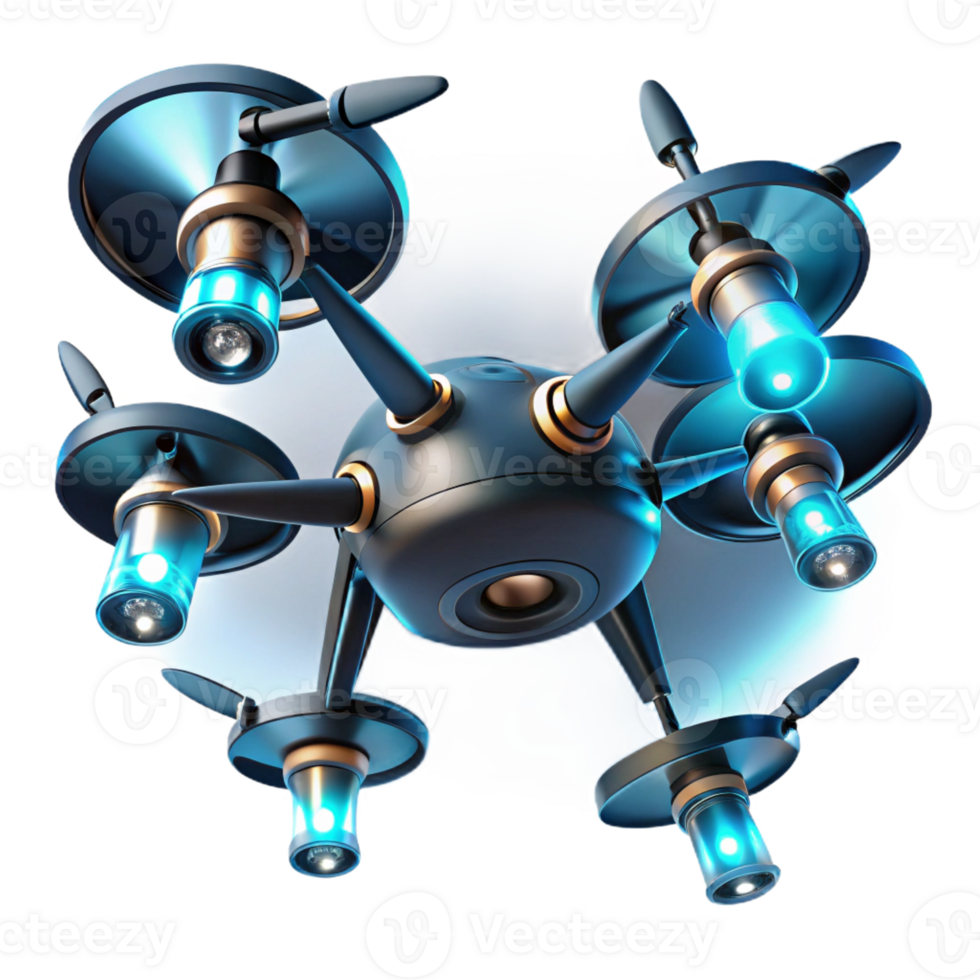 impressive abstract A Group of Drones Forming a Complex Aeri detailed png