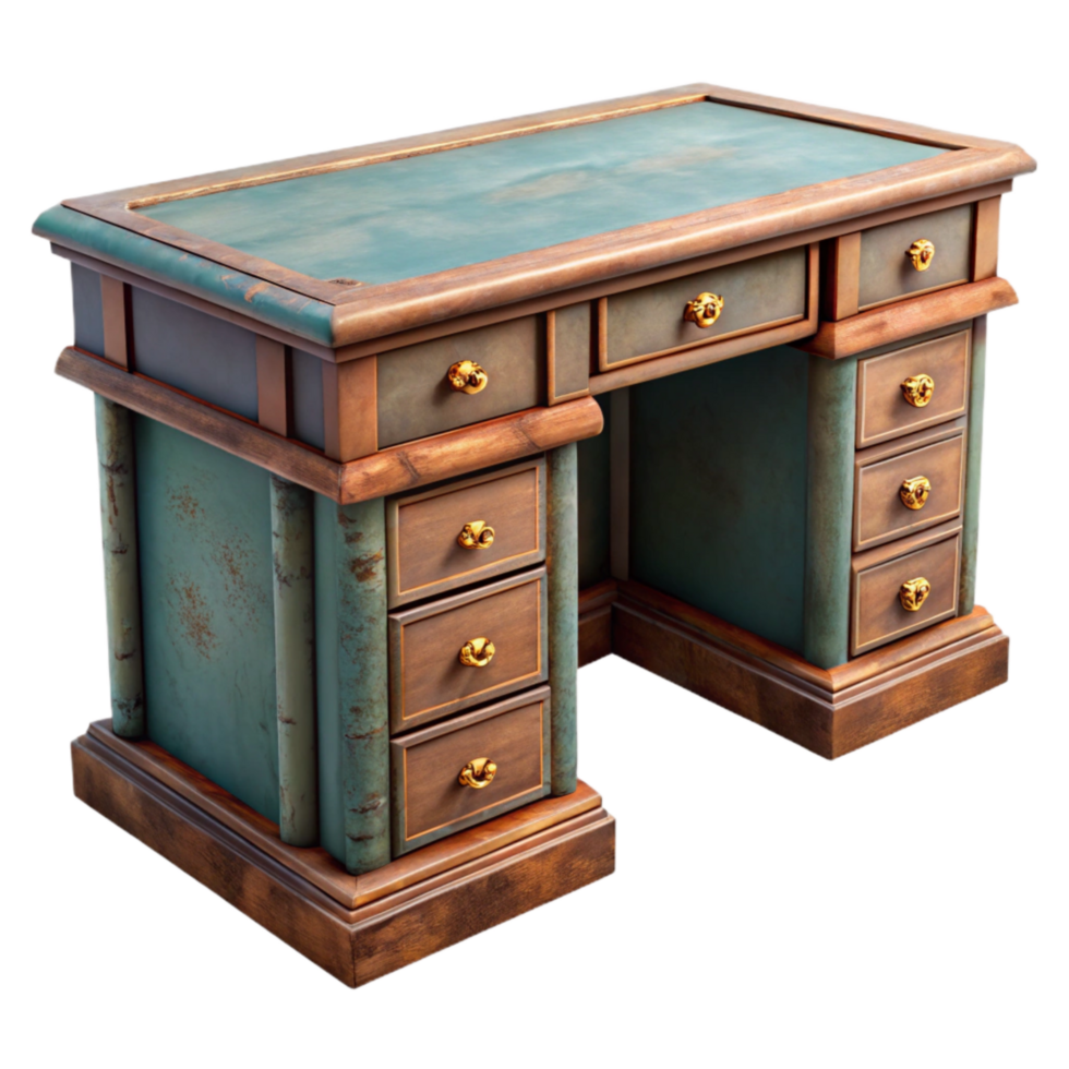 stunning abstract Antique Desk Restoration Workshop Element original png