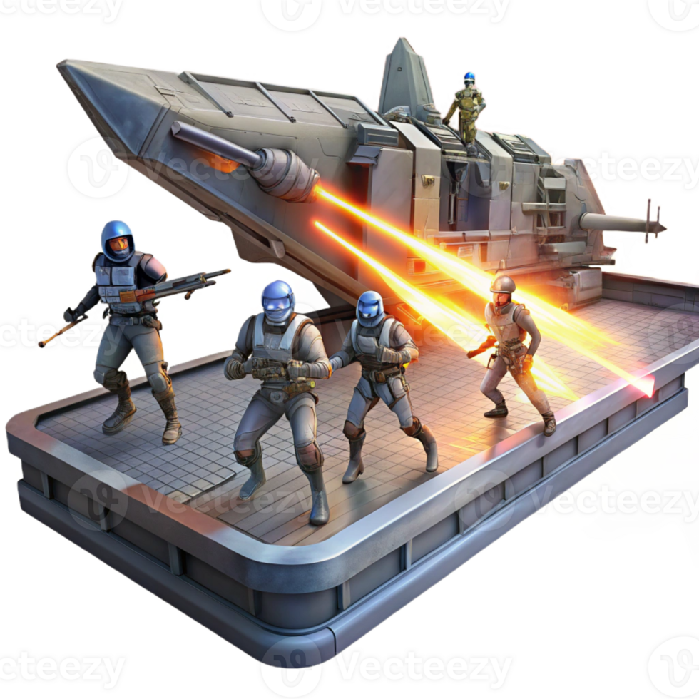 stunning classic A Group of Space Pirates Boarding a Derel professional png